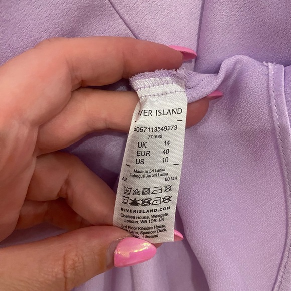 Lavender camisole River Island Sz 14 - Picture 5 of 8